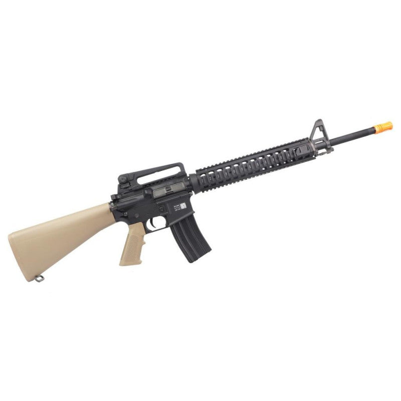 Rifle De Airsoft Bolt Aeg M16 B4M16A4 HEAVY 120 B.R.S.S. VIETNAM - Imagem 6