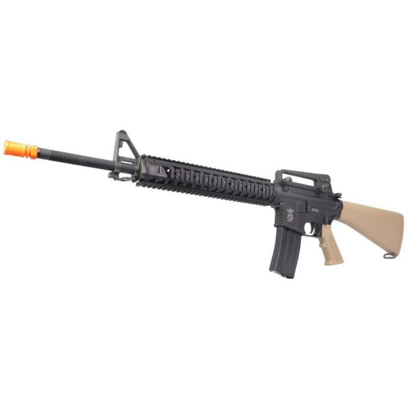Rifle De Airsoft Bolt Aeg M16 B4M16A4 HEAVY 120 B.R.S.S. VIETNAM - Imagem 7