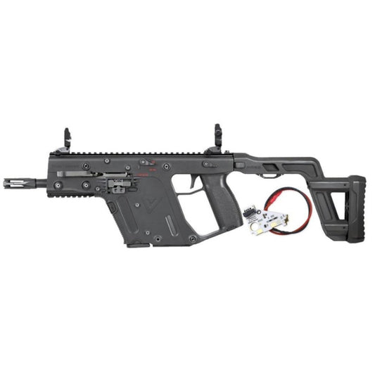 Rifle de Airsoft Aeg Krytac Kriss Vector Com Gatilho Eletronico Perun