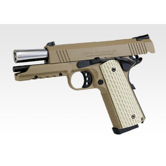 Pistola de Airsoft Gbb Tokyo Marui 1911 4.3 Warrior Desert - Imagem 2