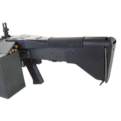 Rifle De Airsoft Aeg Ares M60 E4 Machine Gun Suporte - Imagem 3