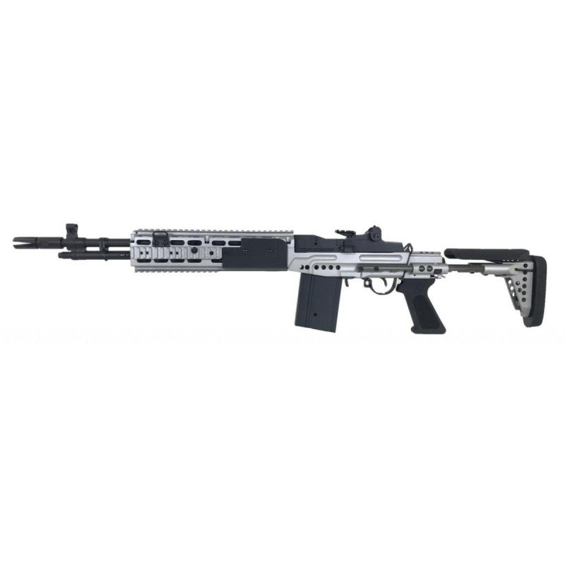Rifle de Airsoft AEG Cyma M14 CM032EBR Full Metal - Imagem 4