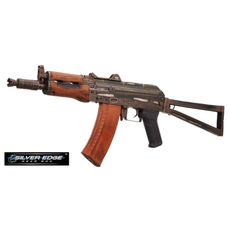 Rifle de Airsoft Aeg ASK205BW AK-74U Battle Worn Full Metal