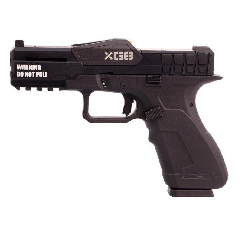 Pistola de Airsoft GBB Poseidon XG8 Close Combat Com Slide em Metal