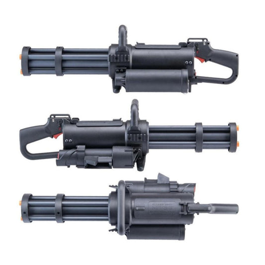 Minigun para Airsoft Aeg Classic Army Vulcan Mini M133 Suporte