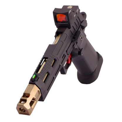 Pistola de Airsoft GBB Kjw Kp-19 Hi Capa Full Metal + Mira e 1 Mag Extra - Imagem 3