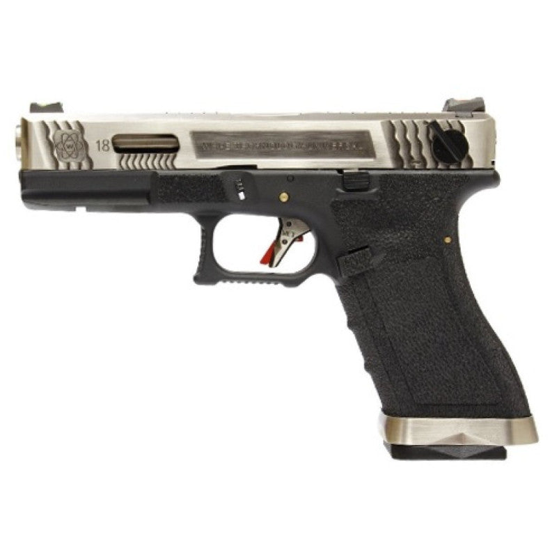 Pistola De Airsoft We Glock G18 T07