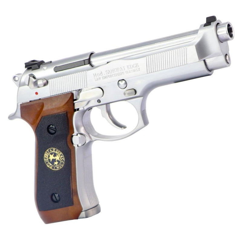 Pistola De Airsoft GBB We M92 Biohazard S.T.A.R.S. Gen2 Silver - Imagem 3