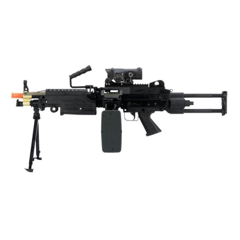 Rifle de Airsoft Aeg A&K M249 Minimi PARA MKII Saw - Imagem 9