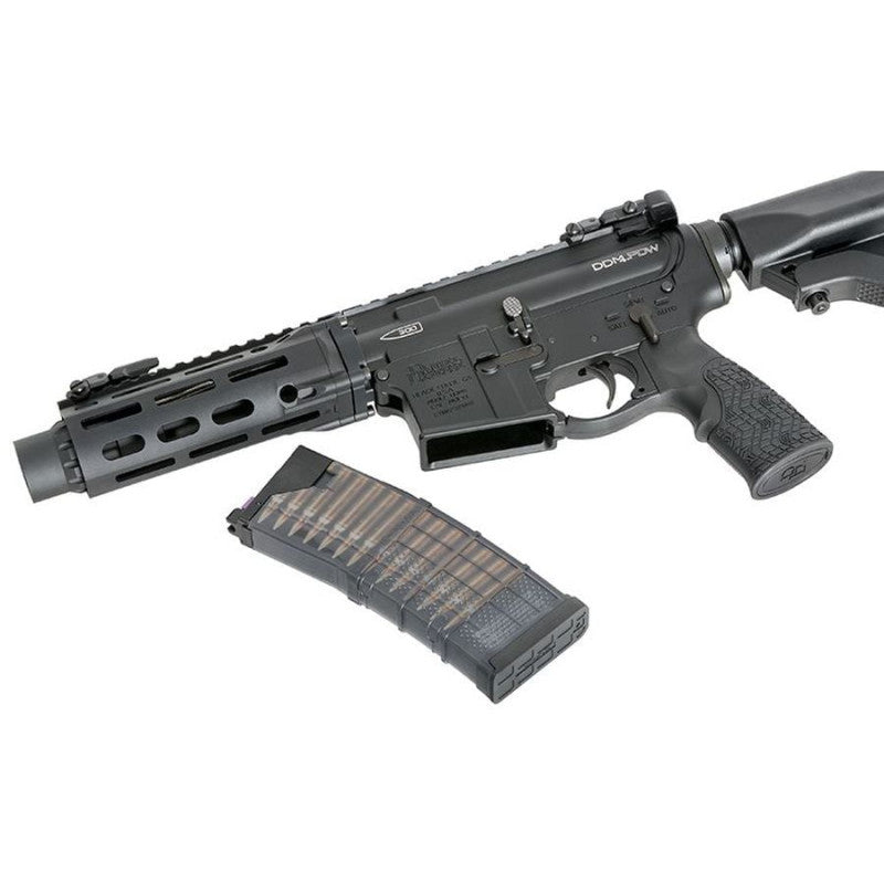 Rifle de Airsoft Gbbr Cyma Emg Daniel Defense M4 DDM4 RIII 300 Pdw c/ 01 Mag Extra - Imagem 5