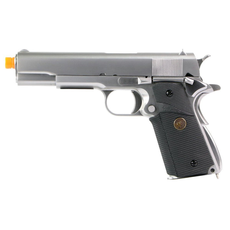 Pistola De Airsoft We 1911 M.E.U. E006B Chrome - Imagem 3