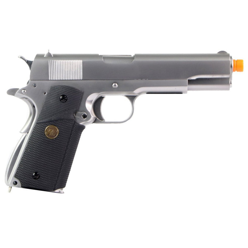 Pistola De Airsoft We 1911 M.E.U. E006B Chrome - Imagem 4