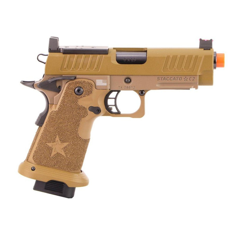 Pistola de Airsoft Gbb Army Armament Hi Capa Staccato C2 - Imagem 6