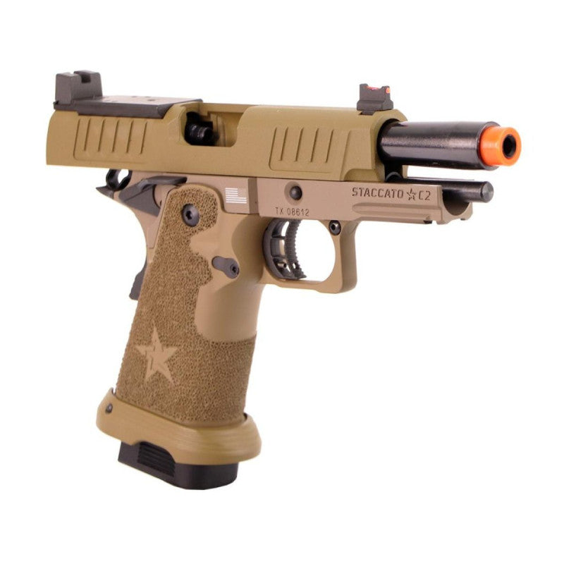 Pistola de Airsoft Gbb Army Armament Hi Capa Staccato C2 - Imagem 8