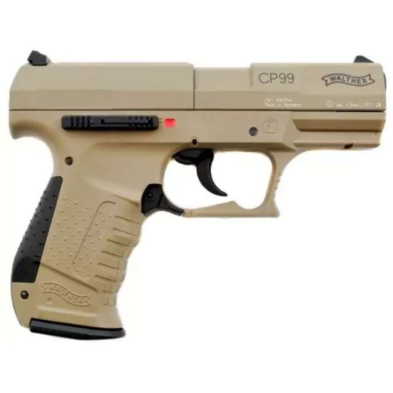 Pistola de Airgun 4.5mm Walther Umarex Co2 CP99 + 03 Mags Extra e 04 Cilíndros Co2 12g - Imagem 3