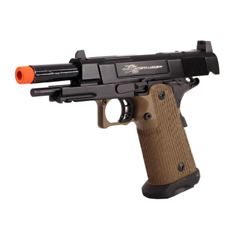 Pistola de Airsoft Gbb Army Armament Hi Capa Tactical R504B - Imagem 4