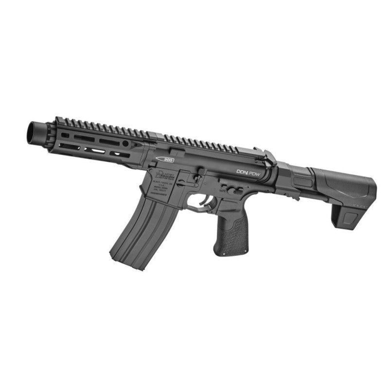 Rifle de Airsoft Ics Emg Daniel Defense Aeg DDM4 PDW S3 c/ Blowback Eletrônico - Imagem 3