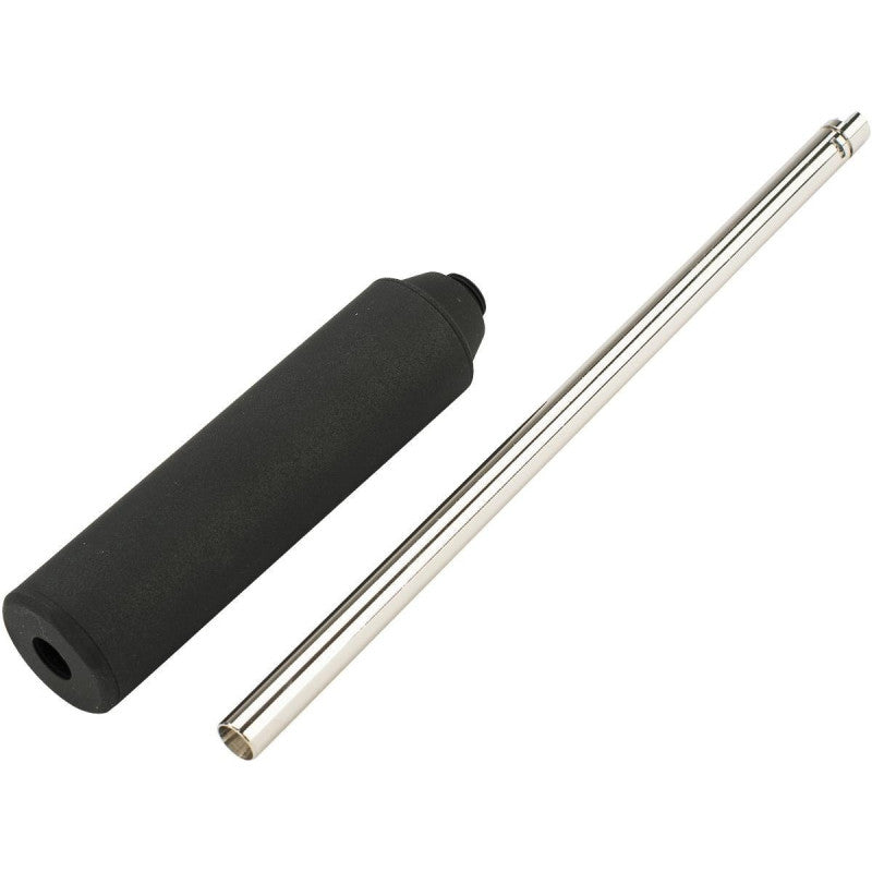 Silenciador para Airsoft com Extensor de Cano We para Pistola WE2P0031