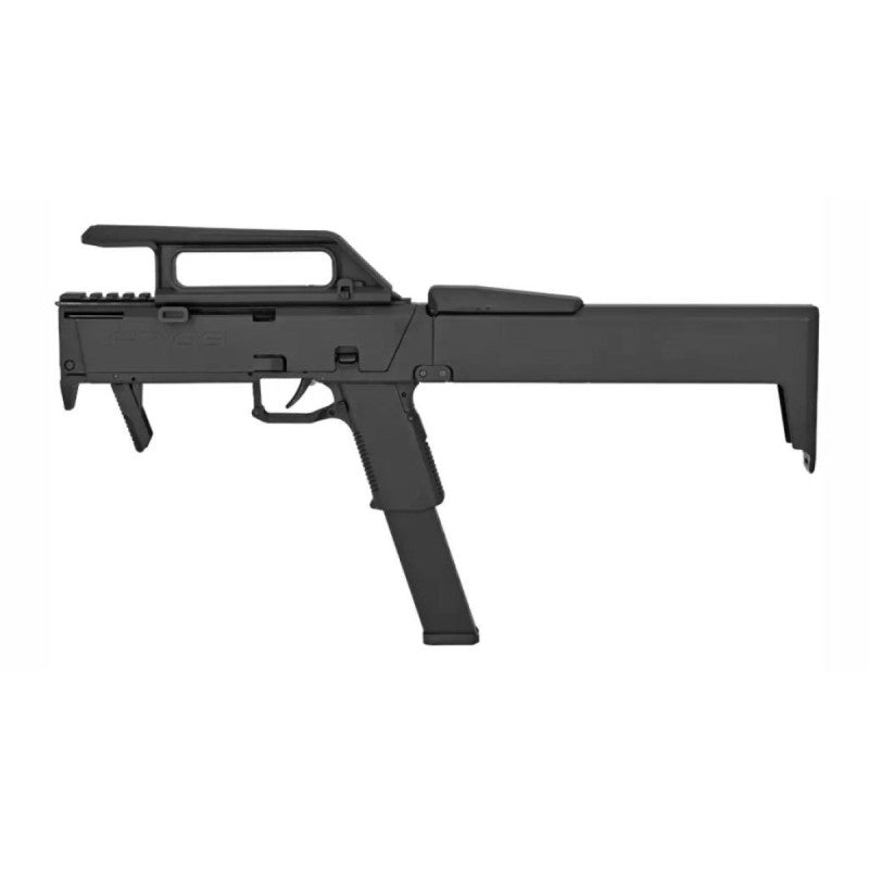 Pistola de Airsoft Gbb Poseidon Magpul Fmg9 Orion c/ Supressor e Acetech Tracer