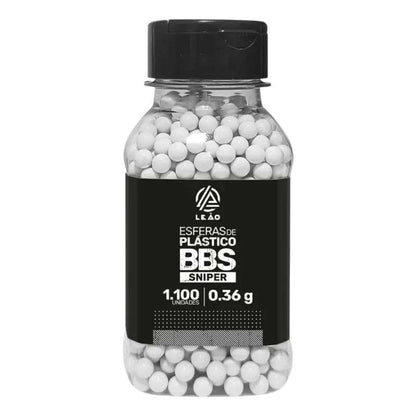 BBs Para Airsoft Leão 0.36g 1.100 Unidades